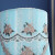 艾维乐空调罩圆形柜机开机不取圆柱形立式海尔格力美的空调防尘通用套 霓裳羽毛-蓝色 i 酷 i 铂(170cm)