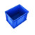 安拓（ToolKing）蓝色周转箱收纳箱搬运箱400*300*280mm ATZLL007