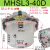 气动三爪手指气缸MHSL3-16/32/40/50/80/100/125D机械手夹具 MHSL3-40D