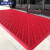 必拓室外地垫防滑垫酒店商场门口入口户外塑料地毯除尘防滑脚垫 红色 192cmx300cm