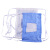 共泰 条纹防静电口罩 GT-WFBKZ 防尘可水洗口罩 蓝色绑带式 1个