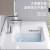 顾家家居（KUKA）浴室柜陶瓷一体盆卫生间洗脸洗手池盆柜组合洗漱台G-06778B090XBJ
