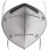 仁聚益KN95 头戴式活性炭口罩1101C 工业防粉尘雾霾飞沫打磨装修异味（1 1101C（1箱500只）