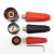 电焊机快接头/焊机插头欧式DKJ10-25-35-50-70直流逆变电焊机配件 1025插座（红色）