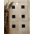 惠利得中古风米色天然莱姆石石材 复古侘寂咖啡店服装店民宿地板砖瓷砖 米白款（anna） 300x300mm