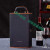 红酒盒通用高档葡萄酒盒双支交房盒酒盒包装礼品盒手提 交房盒深红色