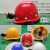 康涂宝带灯的安全帽带灯头盔充电工地帽矿工帽龙安全帽灯LED头盔灯 C-X2灯+ABS黄帽+充电器
