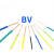 禅诚电缆 BV7股(软)4平方 铜芯PVC绝缘电线 100米 黄绿双色