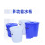 大水桶 大号加厚塑料圆桶超大容量水桶储水级酿酒发酵带盖胶桶JYH 升级加厚160L 白无盖(装240斤水)