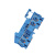 GTCODESTAR 蓝色接线端子二进二出 PT2.5-QUATTRO 100个/盒