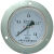面板式氧压表YO-100ZT轴向禁油氧气压力表气压带安装孔1.6mpa 0~1MPA
