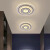 现代简约LED吸顶灯 过道灯走廊灯创意门厅灯入户灯玄关灯北欧灯具 方形（LED暖光）暗装
