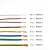 上海起帆电线RV1.5/2.5/4/6平方单芯多股软线无氧铜国标足米 RV1.5  颜色备注 45根铜丝