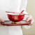 密小米长寿面碗宝宝周岁定制生日礼物碗碟定制套装红色碗筷套装 5.9英寸描金碗【简装】