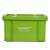 宫胜塑料收纳箱 61*43*34cm 工业军绿色周转箱收纳盒整理箱置物箱