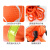 筑采（ZHUCAI）水域救援绳包漂浮水面荧光救生绳安全绳抛绳包防汛救生装备 橙色绳包 （粗）8毫米（长）21米 