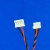 LED背光灯条连接线 LED升压板液晶屏 恒流板连接线4P转6p电子线 长度70CM