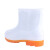 谋福（CNMF）白色卫生鞋靴 劳保防护雨鞋 白色雨靴 39 