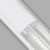 龙代（longdai）LED灯管 一体化净化灯日光灯防尘工厂车间照明灯 弧形款30W/0.9米/白光 1盏