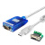 UT-890A接口USB转RS232/RS485/RS422模块USB转485/232/422通 SP芯片(USB转232+485/422)多功 1.5m