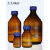 玻璃棕色透明蓝盖丝口试剂瓶高硼硅蓝盖瓶100/250/500/1000ml 高硼硅棕色 1000ml