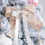 隽然 圣诞节装饰通用圣诞树套装白色植绒树落雪场景布置 2.7米植绒圣诞树（无树下礼盒）	