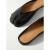 梅森马吉拉（MAISON MARGIELA） 618女士TABI裂缝鞋头皮质便鞋 黑色 38.5 IT