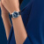 万国（IWC）飞行员系列手表瑞士男士自动机械日历男女通用表腕表 送礼物 36mm蓝盘皮带IW324008