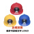 带灯的安全帽一体式ABS头盔矿灯可印字狼杰强光充电安全帽灯定制 美心龙LA-08USB红色+充电数据线