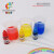 塑料6孔试管架趣味科学小实验幼儿园学生DIY器材玩教具套装组 套装五 彩虹水组合