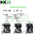 XYZR四轴位移平台手动平移台精密工作台微调光学滑台LT60/90/125定制定制 LT125-LM-2N