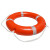 京酷 成人救生圈船用救生浮圈实心泡沫圈防汛应急救援圈CCS认证2.5kg塑料晶格款