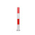 鼎红 钢管警示柱 法兰式直径76*高750*厚2mm