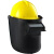 蓝鹰6PA3配安全帽式电焊面罩（含1片电焊镜片和2片透明保护片） 1个