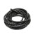 电线电缆收纳缠线绕线缠绕管6/8mm网线整理包线缠绕带理线管保护 25mm黑色(2米左右一包)