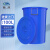 魅祥 大号圆桶塑料水桶 带盖加厚储水桶 酒店厨房工业环卫物业垃圾桶 发酵桶  100升带盖(蓝色)
