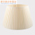 珍维亚凡台灯灯罩 落地灯罩 配件 美式中式欧式材质 UL001白色小号30.5厘米
