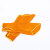 麦锐欧 牛皮电焊套袖 劳保防护电焊防火花护袖 黄色