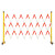 伸缩围栏可移动玻璃钢警戒围挡道路隔离电力安全施工防护栏杆围栏 升级款特厚红白高1.2米*2米