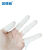 金臻赫 手指套 乳胶保护手指套工业一次性指套JZH-NNO1 白色M码1包【100只装】 