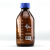 蜀牛蓝盖试剂瓶100-20000ml螺纹口玻璃丝口化学广口样品实验棕色 3L(3000ml)透明黄盖高硼料