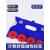 磁性材料卡片货架标签计数滚轮标签贴仓库物资管理10个起拍 定制四轮6.5X10双磁50个蓝白红