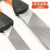 瑞典百固BAHCO锉刀小型钳工木工大钢锉细齿中齿粗齿平锉打磨工具 6寸150mm细齿平锉