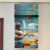溥畔家用卫生间水暖彩绘艺术背篓新款暖气片壁挂式毛巾杆置物架散热器 40中心距80公分高度6分口径