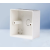 PVC接线盒性能 阻燃形状四方形型号86H50安装方式 明装