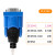 ZTEK力特工业级USB转rs232串口线db9针COM口公头PL2303/ 蓝色 3m