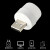 雷士照明（NVC）USB灯球泡灯泡移动电源节能灯LED随身灯台式电脑书桌灯键盘照明灯 【mini随身灯】亮白光