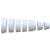 PVC变径大小头油烟机转换头变径排风管异径接头180转160 170 150 12(变径圈/100-180)