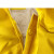 代尔塔 连体雨衣407005 双面PVC涂层 工作风衣款 XL 黄色 1件