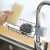 海斯迪克 不锈钢置物架 抹布沥水架 洗手间厨房免打孔收纳架 2个 HKZX-19